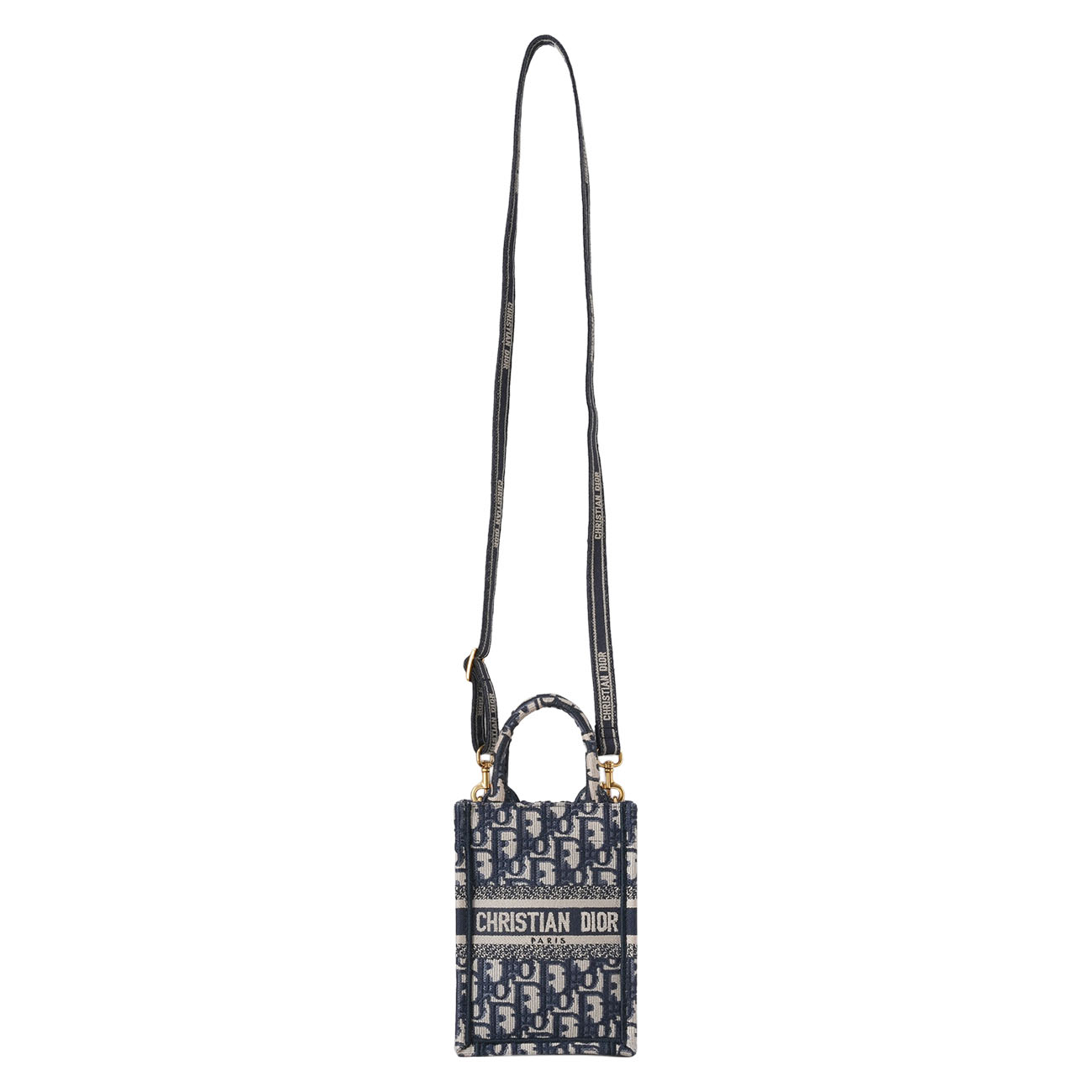 CHRISTIAN DIOR(USED)디올 오블리크 북토트 폰홀더백 미니